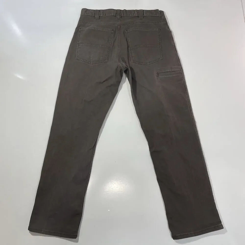 Carhartt Men’s Relaxed Fit Carpenter Casual Work Pants Brown Utility 32x30
